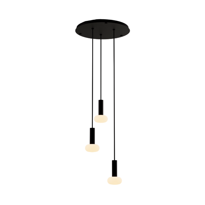 Koncept CMP-C3-S-06 Combi LED Pendant, Frosted Glass Ball