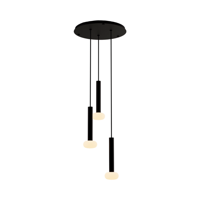 Koncept CMP-C3-S-12 Combi LED Pendant, Frosted Glass Ball