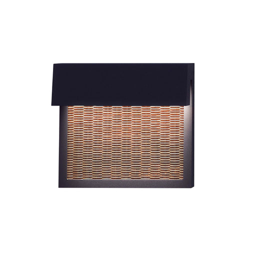 Bover Sisal A/01 1-lt 13" LED Outdoor Wall Sconce with Fiber-Brown Fiber