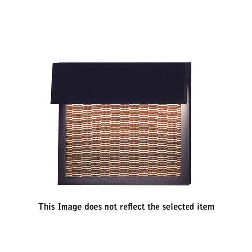 Bover Sisal A/01 1-lt 13" LED Outdoor Wall Sconce with Fiber-Light Beige Fiber