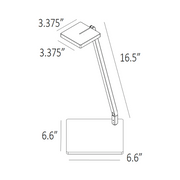 Koncept FCD-1 Focaccia Solo LED Desk Lamp