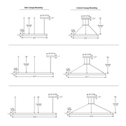 Elite LOOP-RD-IN-LED Architectural LED Round Pendant, Inner Light