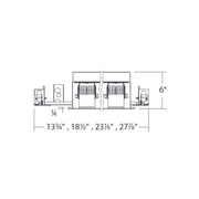 WAC MT-4210T Silo Multiples 2 Light IC Airtight Housing with Light Engine and Trim
