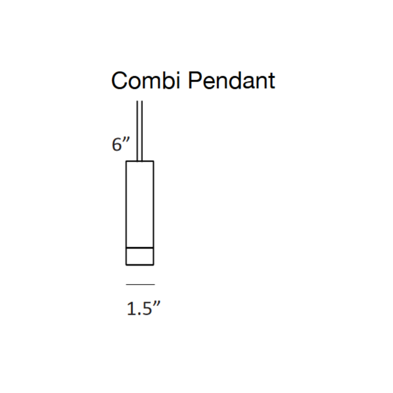 Koncept CMP-L3-S-06 Combi LED Pendant