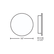 Besa HALO10-LED Halo 10 1-lt 10" LED Wall Sconce
