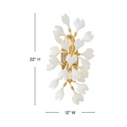 Fredrick Ramond FR41930 Audra 2-lt 22" Tall LED Wall Sconce