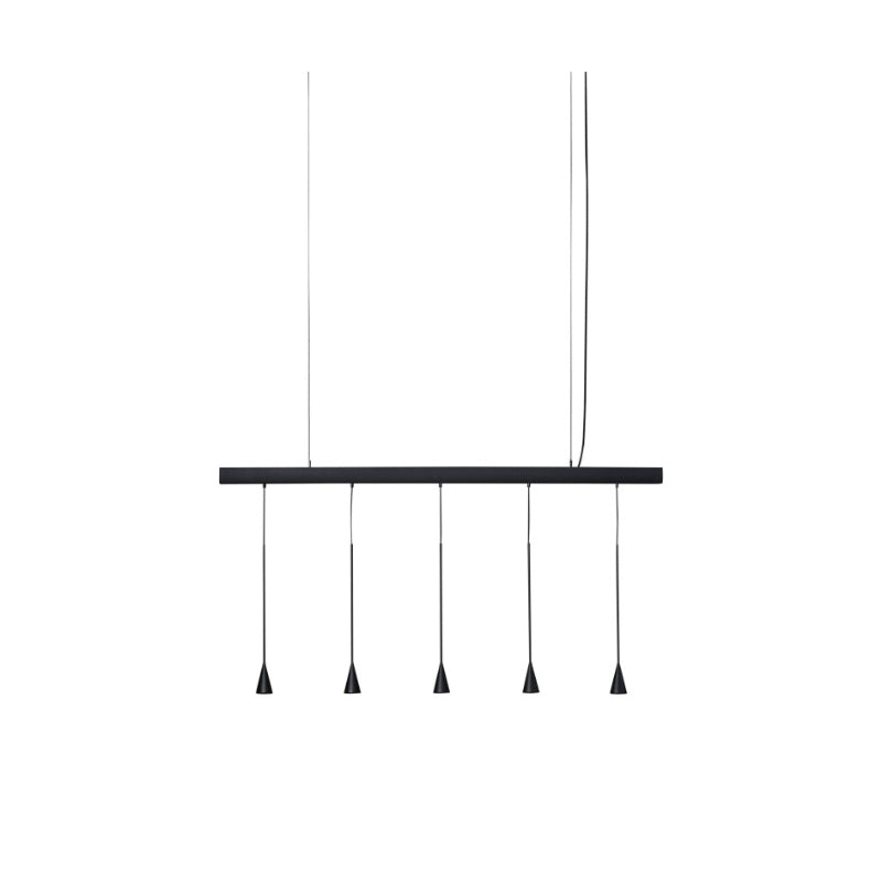 Bover Skybell Linear S/5L/23 5-lt 51" LED Pendant, Up and Down Light