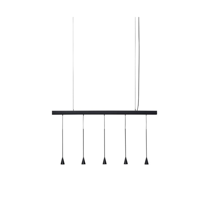 Bover Skybell Linear S/5L/23 5-lt 51" LED Pendant, Up and Down Light