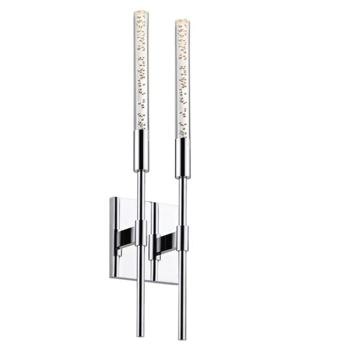 Sonneman 2251 Champagne Wands 2-lt 21" Tall LED Sconce