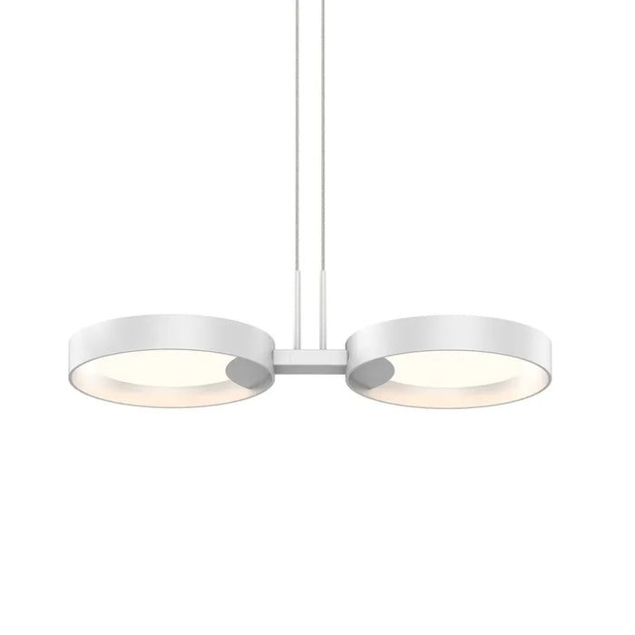 Sonneman 2653 Light Guide Ring 2-lt 19" LED Chandelier