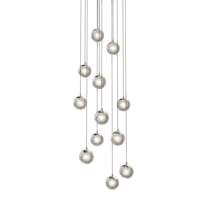 Sonneman 2965 Champagne Bubbles 12-lt 17" Round LED Chandelier
