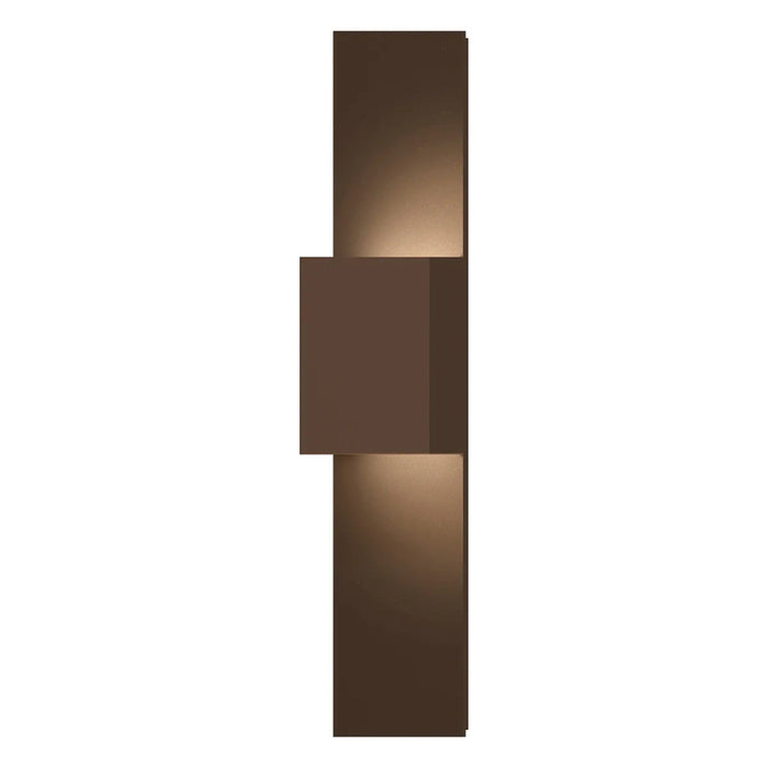 Sonneman 7108 Flat Box 2-lt 25" Tall Indoor/Outdoor LED Panel Sconce