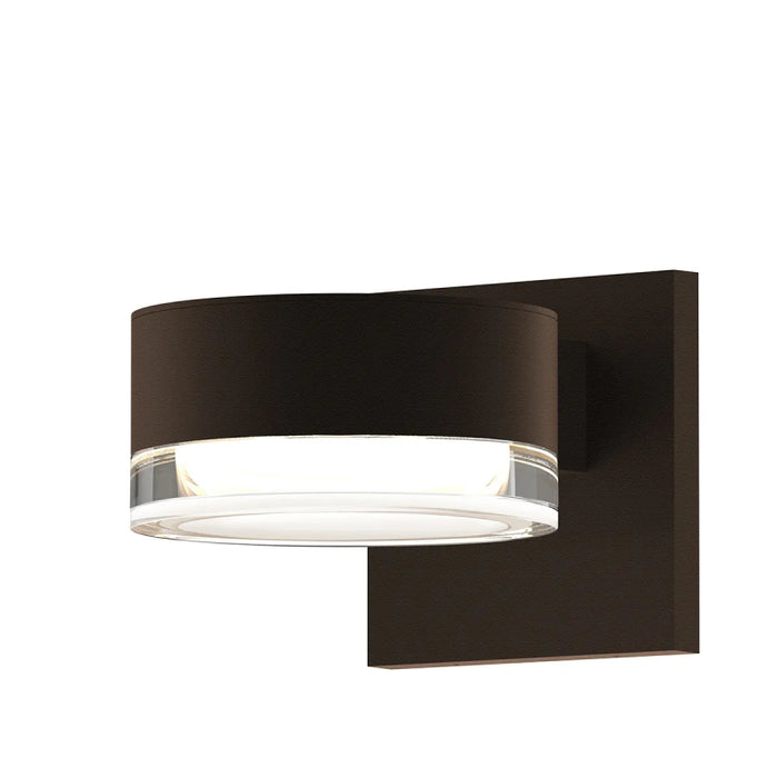 Sonneman 7302 Reals 5" Up/Down LED Wall Sconce - Plate / Cylinder Lens