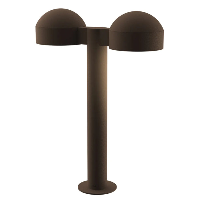 Sonneman 7306 Reals 18" Tall LED Double Bollard - Dome Cap / Lens