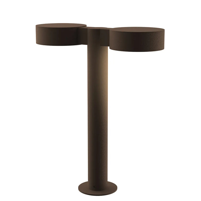 Sonneman 7306 Reals 16" Tall LED Double Bollard - Plate Cap / Lens