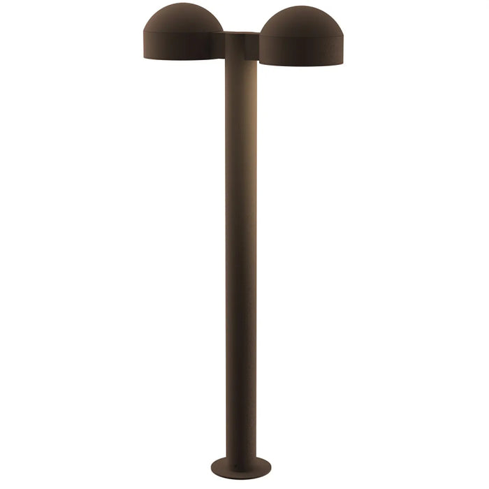 Sonneman 7308 Reals 30" Tall LED Double Bollard - Dome Cap / Plate Lens