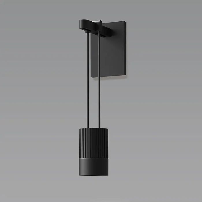 Sonneman SLS0219 Suspenders 9" Tall Mini Single LED Wall Sconce - Suspended Cylinder / Snoot Flood Lens