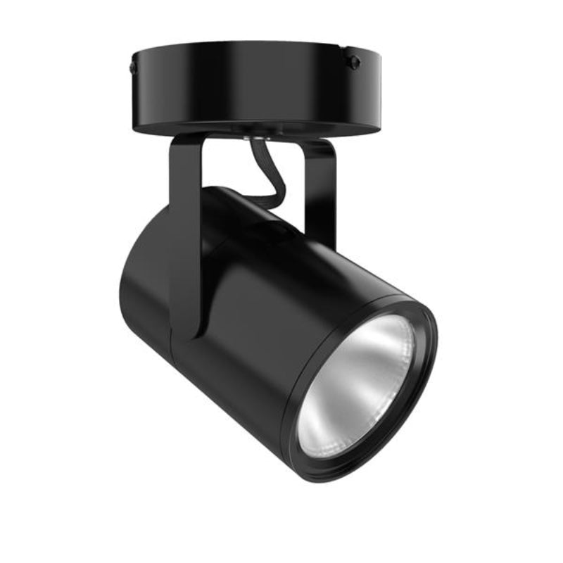 Juno T286L Trac-Master 43W LED Flat Back Cylinder Track Head, Direct Canopy Mount