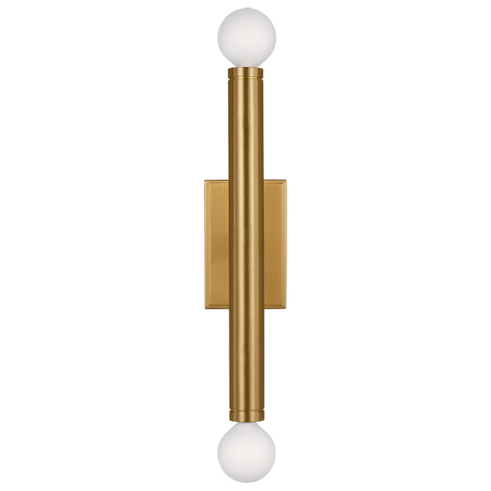 Visual Comfort TW1122 Beckham Modern 2-lt 12" Tall Wall Sconce