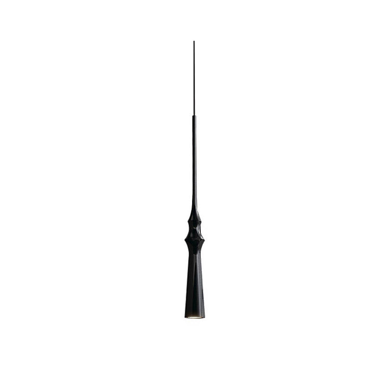 Bover Slend 03 1-lt 3" LED Pendant-Matte Black