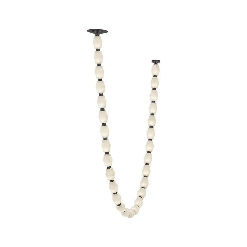 Visual Comfort SLCH553 Collier 2" LED Chandelier with Remote Mount Driver - Bronze