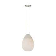 Visual Comfort SLPD545 Alina 1-lt 5" LED Pendant - Polished Nickel