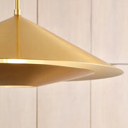 Visual Comfort KP1171 Echo 1-lt 24" Medium Pendant - Burnished Brass
