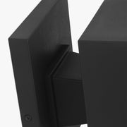 Visual Comfort SLO1101 Pohl 1-lt 7" Outdoor Small Wall Lantern - Textured Black