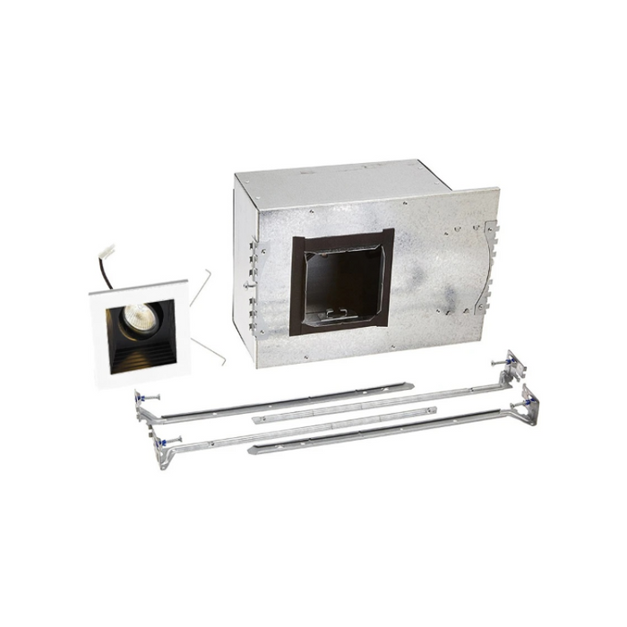 WAC MT-3LD111NA Mini LED Multiple Spots 1 Light New Construction Housing with Light Engine and Trim - Black