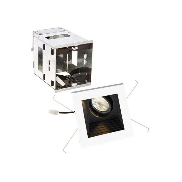 WAC MT-3LD111R Mini LED Multiple Spots 1 Light Remodel Housing with Light Engine and Trim - Black