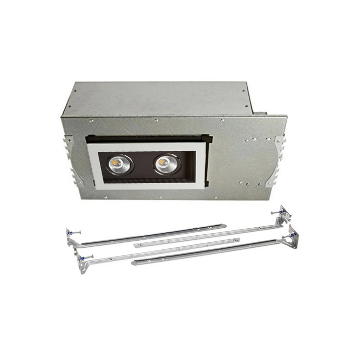WAC MT-3LD211NA Mini LED Multiple Spots 2 Light New Construction Housing with Light Engine and Trim - Black