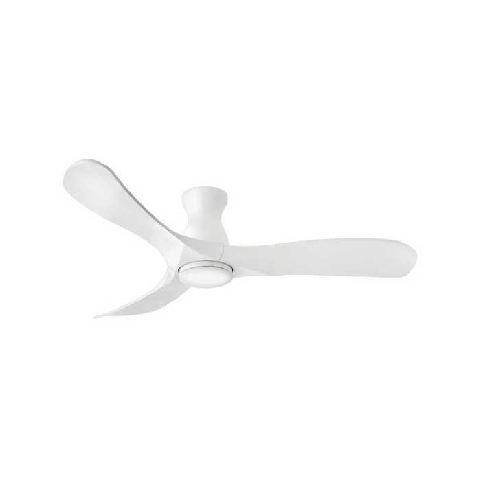 Hinkley 903456F Swell Flush Illuminated 56" Ceiling Fan with LED Light Kit - Matte White/Matte White