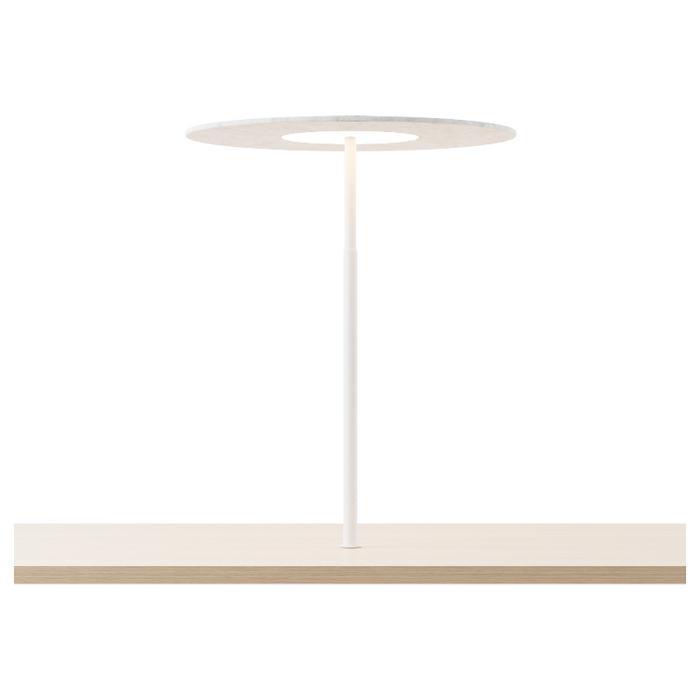 Koncept YUC-SW Yurei LED Co-Working Light, Acoustic Panel Shade, Through-Table Mount