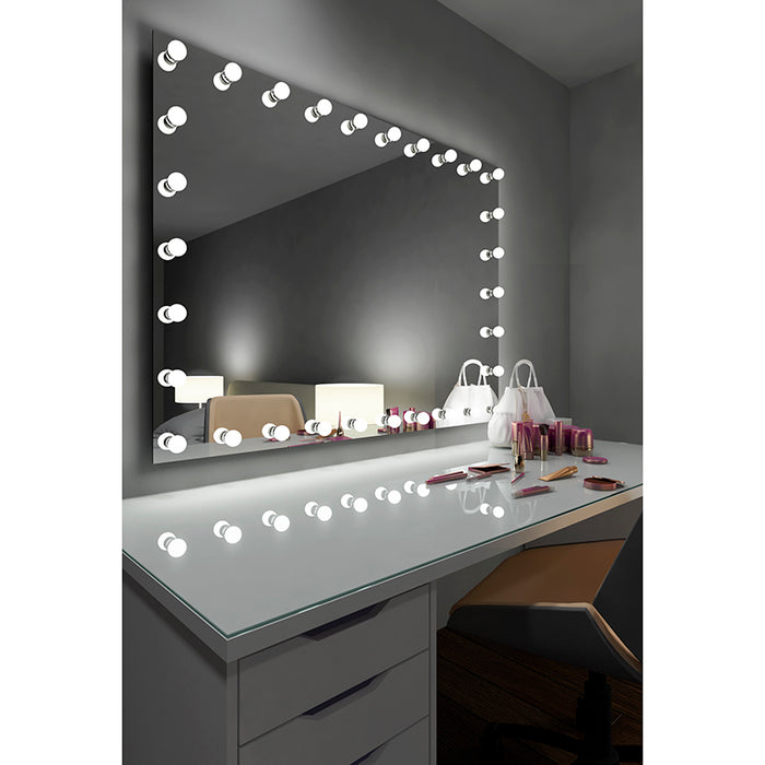 Paris Mirror Hollywood Princess 60 x 45 Rectangle LED Illuminated Mirror