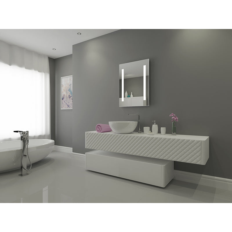 Paris Mirror Verano 24 x 32 Rectangle LED Illuminated Mirror, RGBW