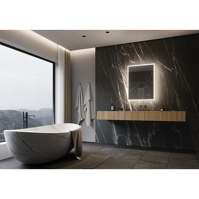 Paris Mirror Cabinet Galaxy 24 x 32 Rectangle LED Illuminated Mirror Cabinets