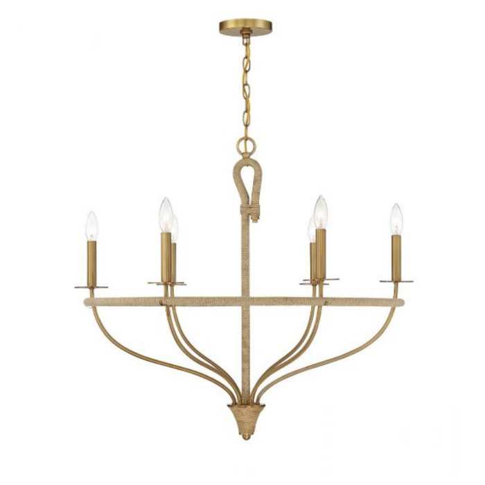 Savoy House 1-1823-6 Charter 6-lt 32" Chandelier