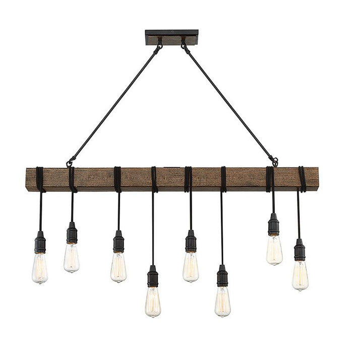 Savoy House 1-990-8 Burgess 8-lt 42" Linear Chandelier