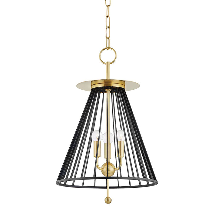 Hudson Valley 1014 Cagney 3-lt 14" Pendant