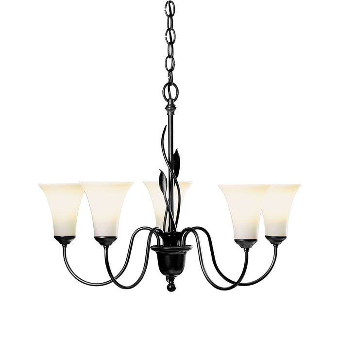 Hubbardton Forge 103052 Forged Leaves 5-lt 26" Chandelier