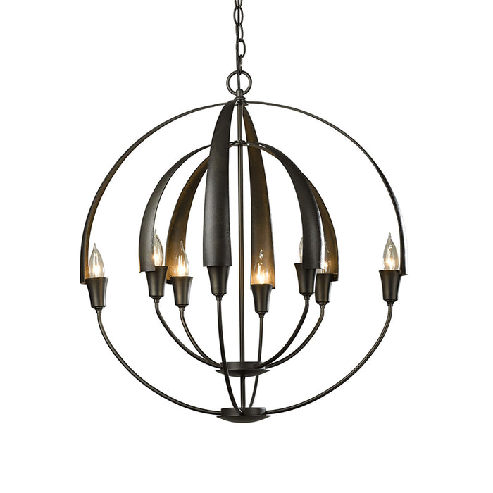 Hubbardton Forge 104205 Double Cirque 8-lt 25" Chandelier
