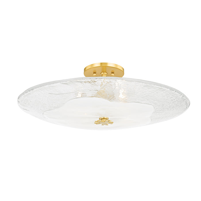 Hudson Valley KBS1742504L Lago 4-lt 24" Flush Mount
