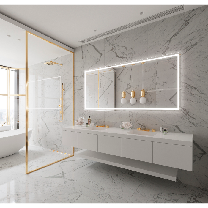 Paris Mirror Harmony 85 x 40 Rectangle LED Illuminated Mirror, RGBW