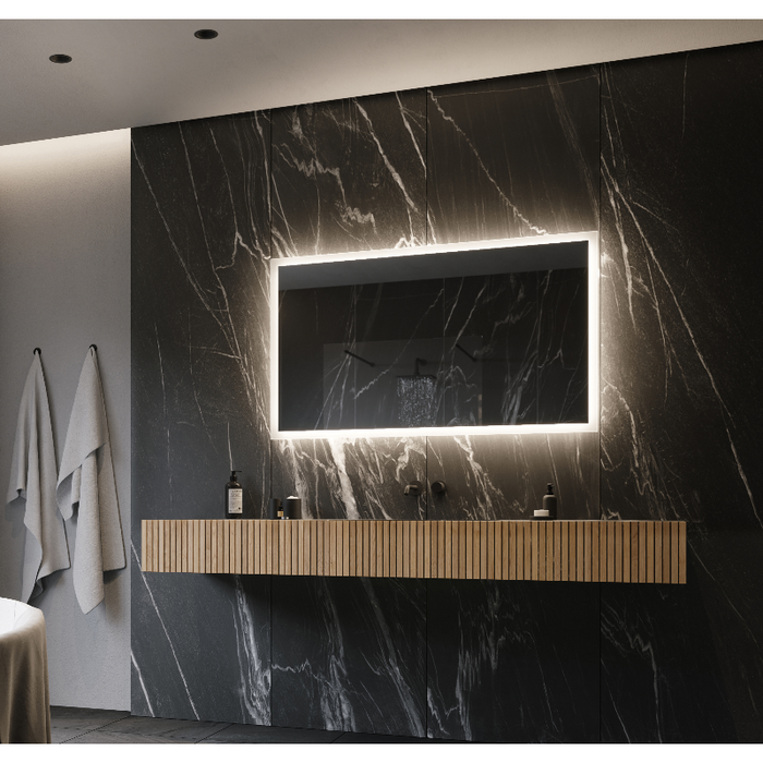 Paris Mirror Rectangle 48 x 28 LED Backlit Mirror, RGB