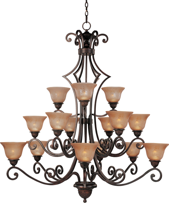 Maxim 11239 Symphony 15-lt  49" 3-Tier Chandelier