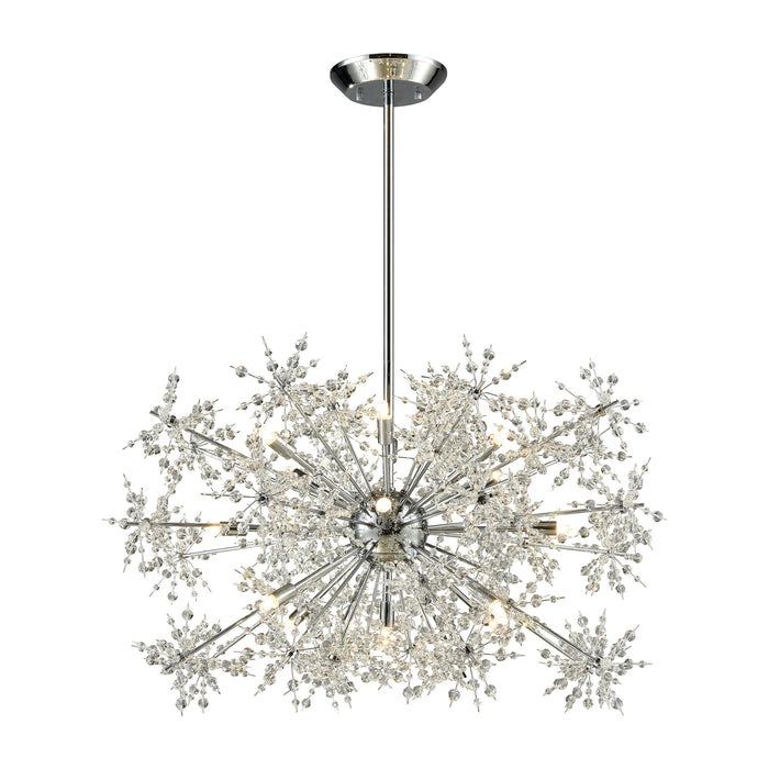 ELK 11895 Snowburst 15-lt Chandelier