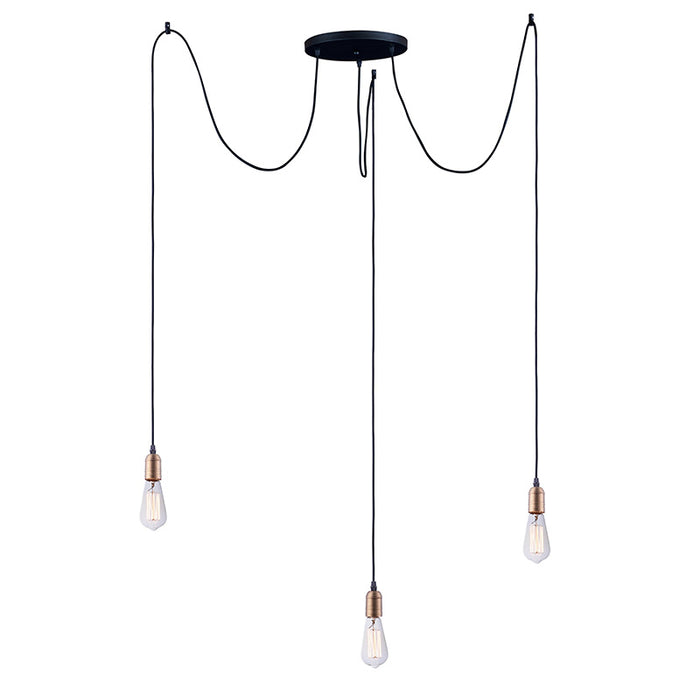 Maxim 12123 Early Electric 3-lt 11.75" Pendant