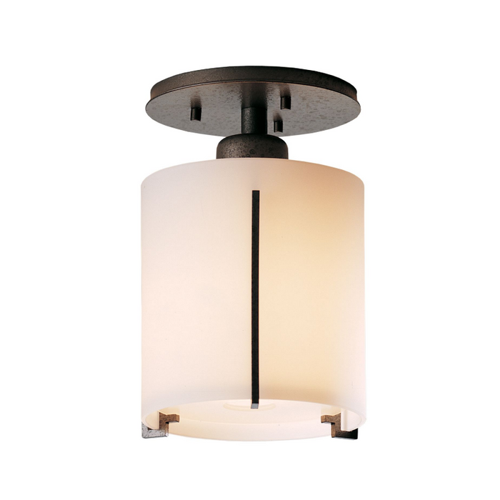 Hubbardton Forge 123775 Exos Round 1-lt 6" Semi-Flush