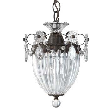 Schonbek 1241 Bagatelle 1-lt 8" Pendant