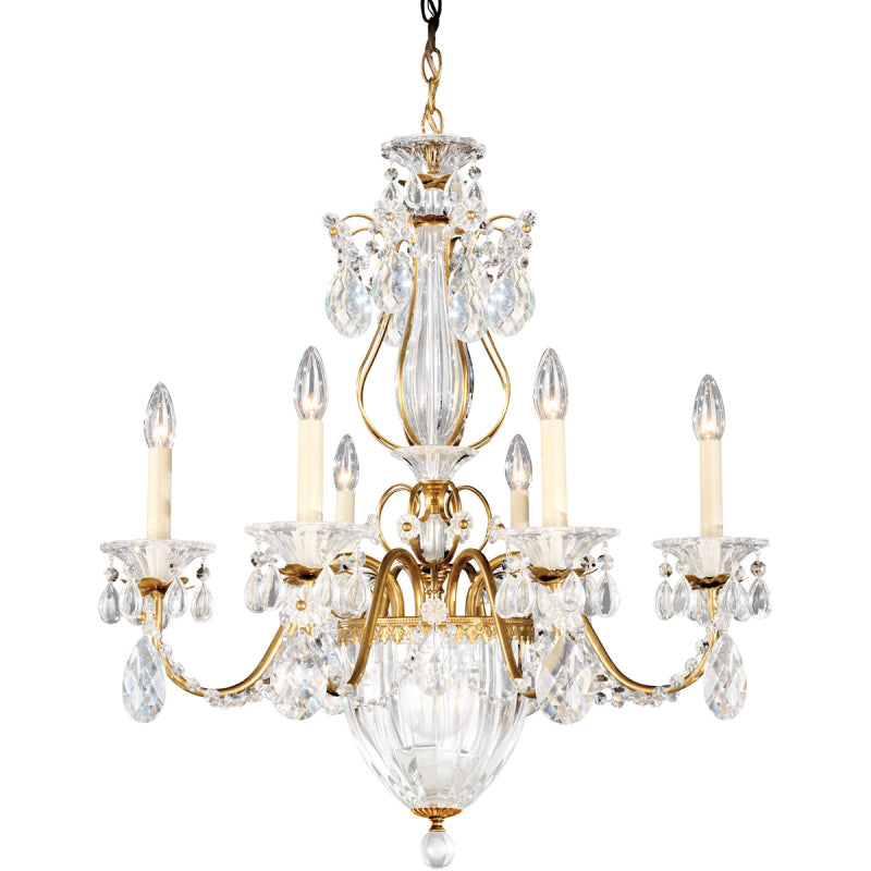 Schonbek 1246 Bagatelle 7-lt 21" Chandelier